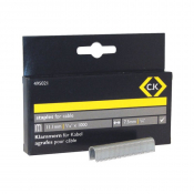 CK Cable Staples - Half round 11.1mm (Box=1000)