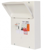 Fusebox 100A FUSED SWITCH + T2 SPD (63,80,100A fuses)