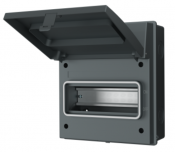 Liveelec IP65 8 Way Garage Empty Enclosure - Grey