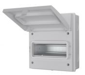 Liveelec IP65 8 Way Garage Empty Enclosure - White