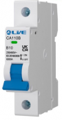 Liveelec 10A 6kA MCB SP B Curve