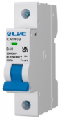 Liveelec 40A 6kA MCB SP B Curve