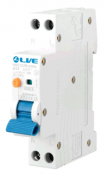Liveelec 32A 30mA RCBO Plug on Neutral Bidirectional Type A 1P+N