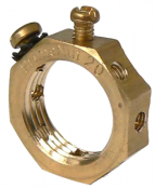 M20 Brass Earthing Nut