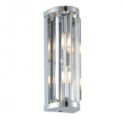 Saxby Crystal 2lt wall IP44 18W 2xG9