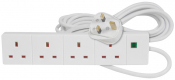 AVSL 4 Gang 13A Extension Lead with Surge Protection (5m)