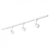Saxby Bullett 3lt Spot & 1M Track Kit - Gloss White