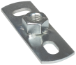 BIS M8 / M10 ROD WALL PLATE - HANGER