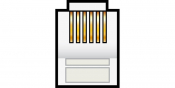 AVSL MODULAR PLUG RJ11 6P4C BULK