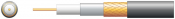 AVSL RG59B/U Foam PE with Copper Braid Black (100m)