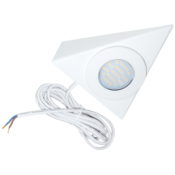 Eterna LED 1.7W triangle cabinet downlight White
