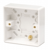 Click Mode 1 Gang 25mm Deep Pattress Box