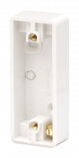 Click Mode 1 Gang 19mm Deep Architrave Pattress Box