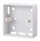 Click Mode 1 Gang 29mm Deep PVC Pattress Box - Trunking