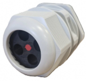 Fusebox M50 3 PHASE + EARTH TAIL GLAND IP68