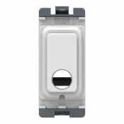 Thrion 16A Flex Outlet Grid Module White Moulded