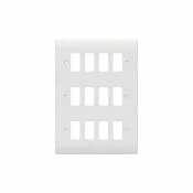 Thrion 12G Front Grid Plate White Moulded