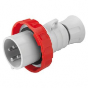 Gewiss GW60041H Plug 3P+E 32A 400V Red