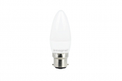 Integral CANDLE BULB B22 250LM 3.4W 2700K NON-DIMM 260 BEAM FROSTED