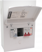 NAVITAS Consumer Unit - 3 useable Ways c/w 100A incomer & T2 Hyrbid SPD Kit