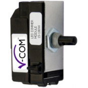 VARILIGHT 2-Way V-Com Push On/Off Rotary LED Dimmer 15-180W Replacement Module Kit