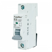 Fusebox 16A B CURVE MCB 10kA 1P