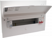 NAVITAS Consumer Unit - 12 useable Ways c/w 100A incomer & T2 Hyrbid SPD Kit
