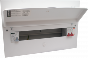 NAVITAS Consumer Unit - 14 useable Ways c/w 100A incomer & T2 Hyrbid SPD Kit