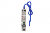 Wylex 16A 30mA SPswN B Curve 6kA Type A Miniature Bi-Directional RCBO