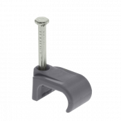 Unicrimp 1-1.5MM T&E CABLE CLIPS GREY (PK100)
