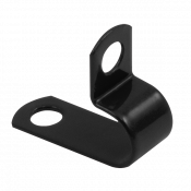 Unicrimp 7.5MM-7.9MM LFS P CLIPS (PK50) BLACK