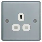 SPECIFIED METAL CLAD 1 GANG 13A UNSWITCHED SOCKET
