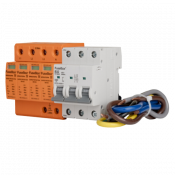 Fusebox T2 TPN SPD 3P+NPE (INC CABLES+3P B32 MCB) TPN KIT
