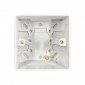 Thrion Back Box 1 Gang 35mm White