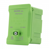 Click 100A 1 Pole 5 x 35mm² Connectable Link Box Green