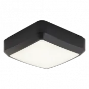 Ansell Astro CCT 2 Emergency Photocell LED Square Bulkhead 7-12W Black