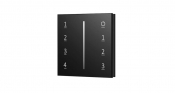 Arc LED – 4 Zone Single Colour 240v Wall Panel Black