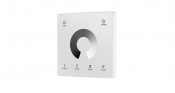 Arc LED 1 Zone Single Colour Battery Operated RF Touch Wall Panel White