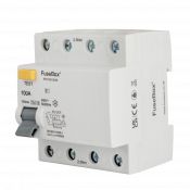 Fusebox 4P 100A 100mA TYPE A RCD
