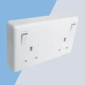 Eterna Converter socket 1 gang to 2 gang