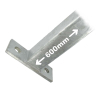 FLAT PLATE 2 HOLE CANTILEVER ARM 600mm