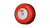 6 Inch Motorised Bell 24 Volts DC – Centrifugal, RED