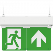 Kosnic Doxa 2 Duo Surface&Recessed Manual&Self-test LED Exit Sign 1W/3W