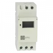 Lewden DTC 7 Day Din Rail mount Time switch 36mm
