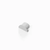 DLine 20x10mm End Cap White
