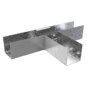 Trench Lighting Trunking Flat Tee 50x50mm