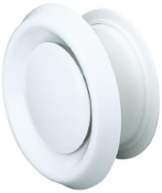 NVA MONV136-25 125mm Extract/Supply Adjustable Ceiling Valve