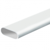 Marshall Tufflex Oval Conduit 13x8.6mmx3m White