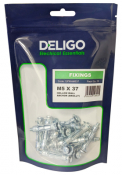 M5 x 37mm Hollow Wall Anchors (Pack of 20)