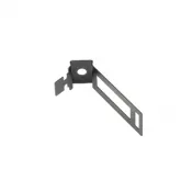 DLine 25mm Black Conduit saddle (pk of 20)
